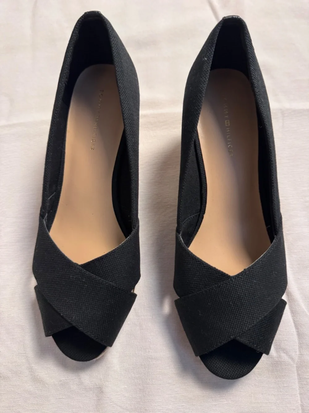 Black Tommy Hilfiger Espadrilles - Sz 8.5